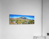 Crested Butte Town Panorama  Impression acrylique