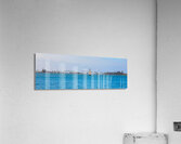 Tropical Sailing Panoramic  Acrylic Print