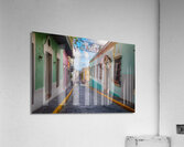 Vibrant Essence of Old San Juan Puerto Rico  Impression acrylique