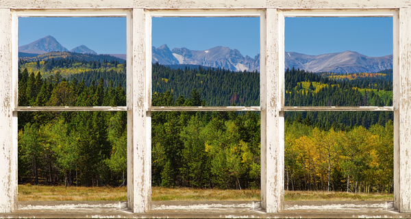 Autumn View Colorado Indian Peaks Window Wt Téléchargement Numérique