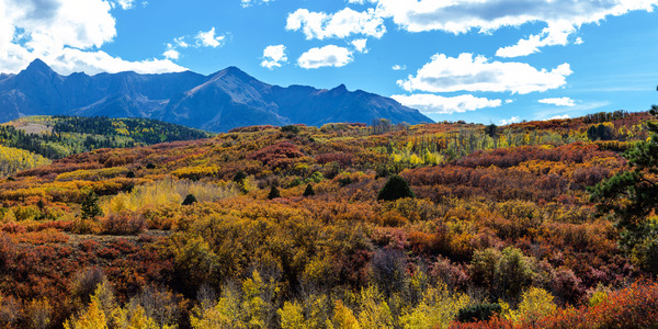 Colorado Painted Landscape Panorama PT2a Téléchargement Numérique