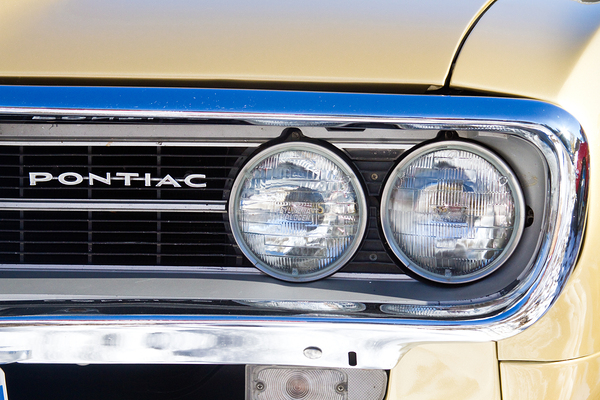 Pontiac Gold Firebird Close Up Driver Side Front Digital Download