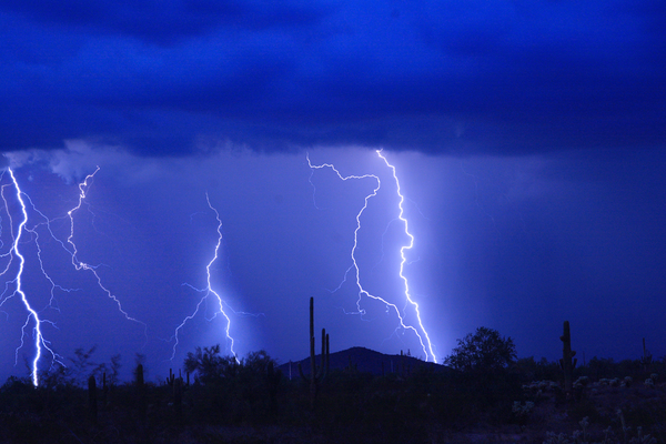 Lightning Storm in the Desert Digital Download