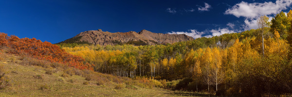 SW Rocky Mountain Autumn Panorama View Téléchargement Numérique