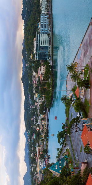 Saint Lucia Castries Panorama Part 1 Digital Download