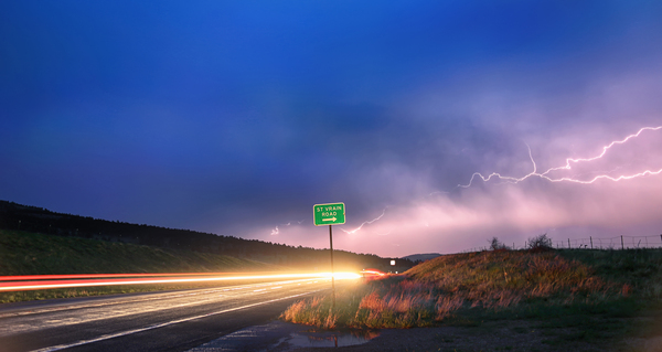Cruising Highway 36 Into Storm Digital Download
