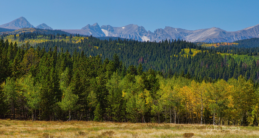 Colorado Indian Peaks Panorama 1  Imprimer