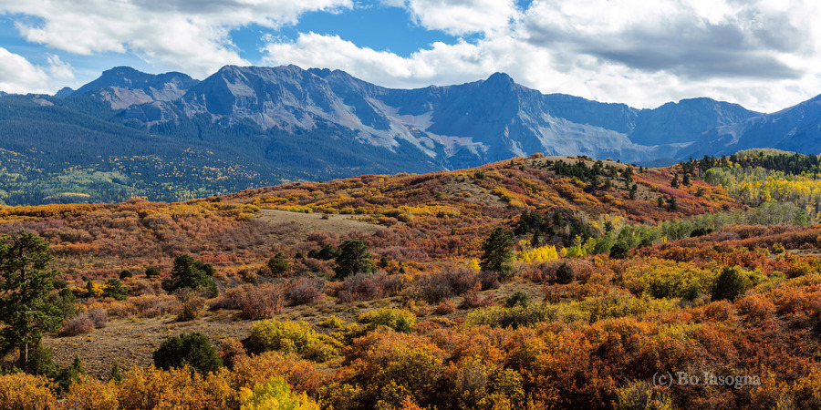 Colorado Painted Landscape Panorama PT1a  Print