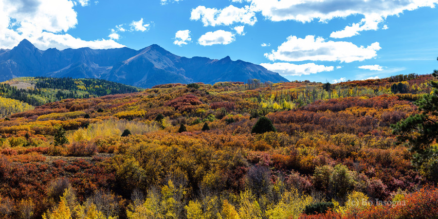 Colorado Painted Landscape Panorama PT2a  Print