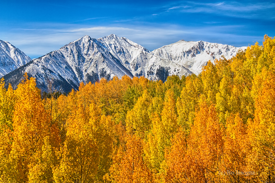 Colorado Rocky Mountain Autumn Beauty  Print