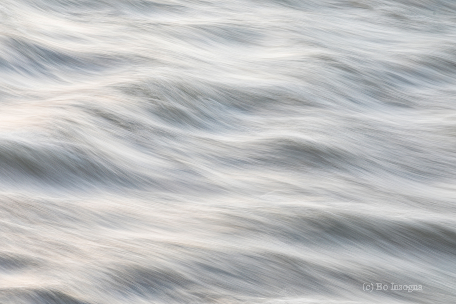 Silky Flowing River Abstract  Imprimer