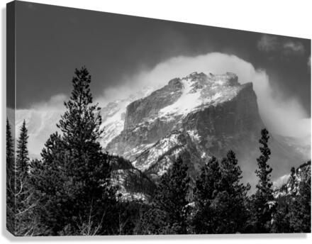 Rocky Mountain Might  Canvas Print