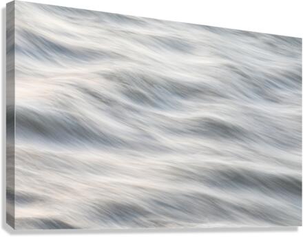 Silky Flowing River Abstract  Impression sur toile