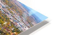 Downtown Boulder Colorado Autumn Season Panoramic Poster Impression metal HD