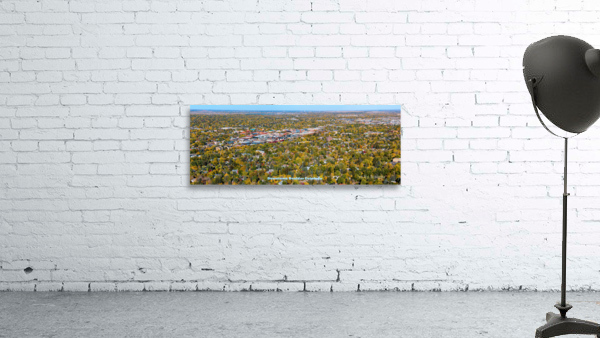 Downtown Boulder Colorado Autumn Season Panoramic Poster by Bo Insogna