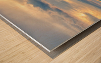 Rocky Mountain Lookout Sunset Panorama20x60 Impression sur bois