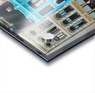 Vibrant French Quarter A Colorful Aerial View of New Orleans Impression Acrylique