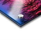 Morning Glow Tree Abstract Impression Acrylique