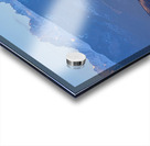 Early Morning Sand Dunes and Snow Covered Peaks Acrylic print