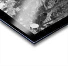 Boulder Falls Timeless Cascade in Monochrome Acrylic print