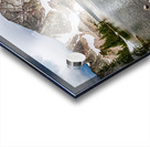 Mountain Majesty Medicine Bow Peak Reflection Impression Acrylique