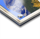 Colorado Autumn Longs Peak Window View Fine Art Print Acrylic print