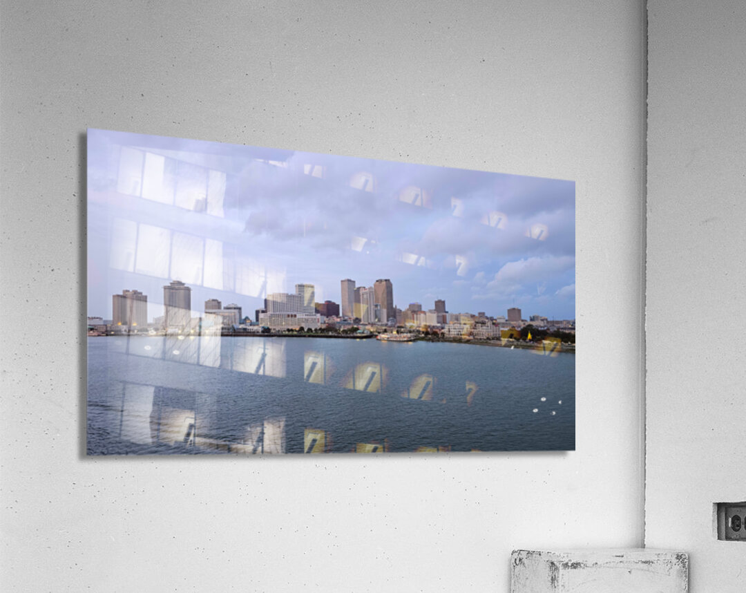 New Orleans Skyline Where the River is Calm and the Jazz Never Sleeps Acrylic Print