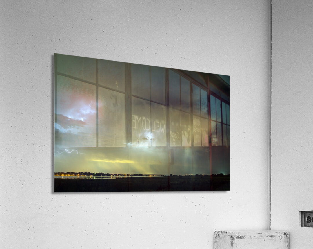 Angry Thunderstorm Skies Acrylic Print