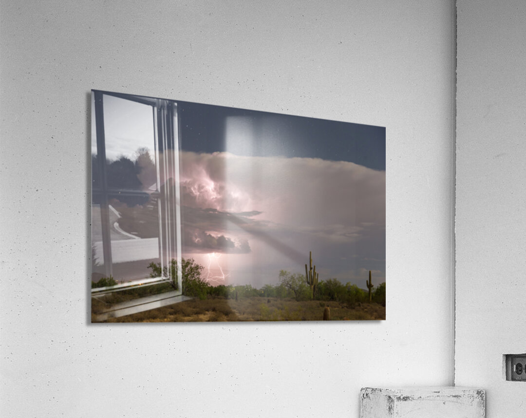 Power of The Desert Acrylic Print