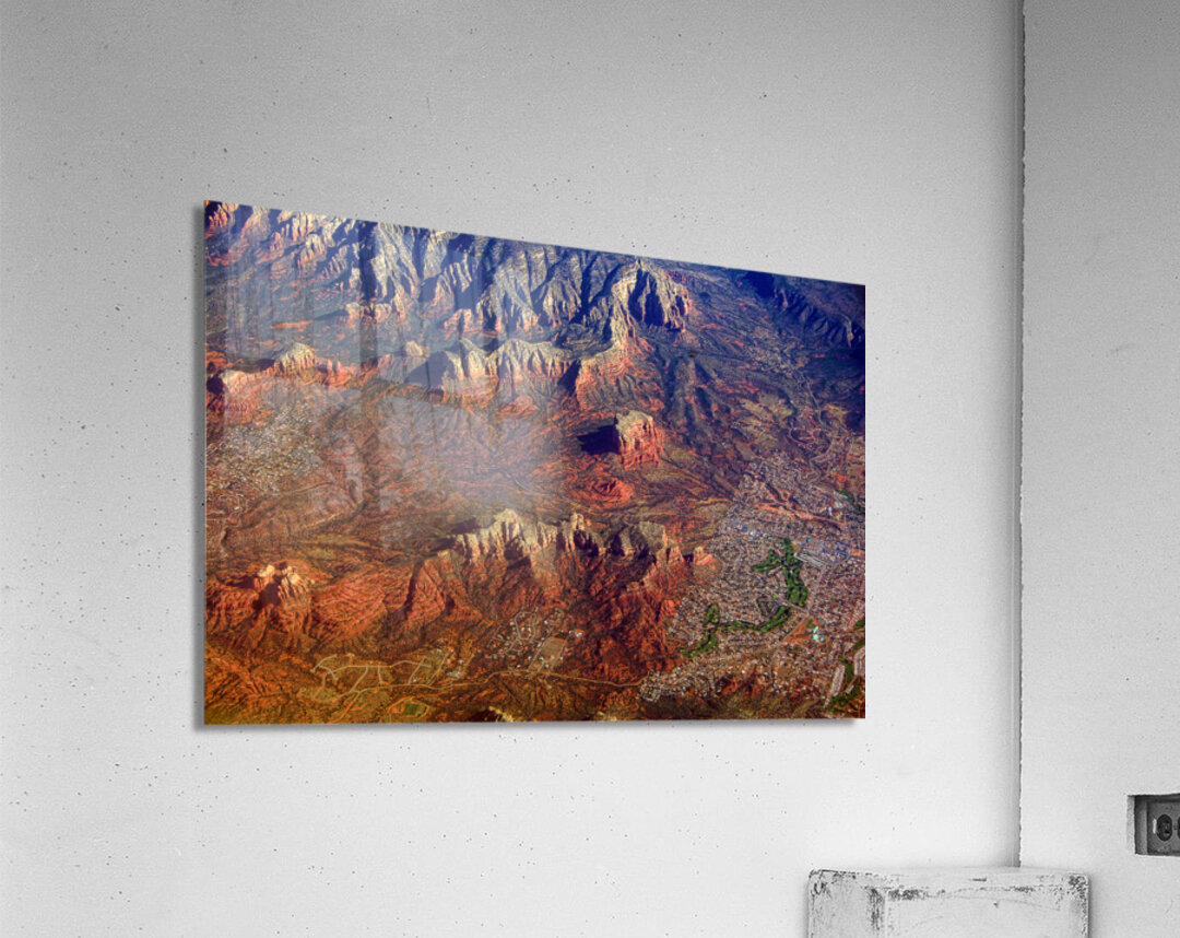 Sedona Arizona PLANET eARTh Acrylic Print