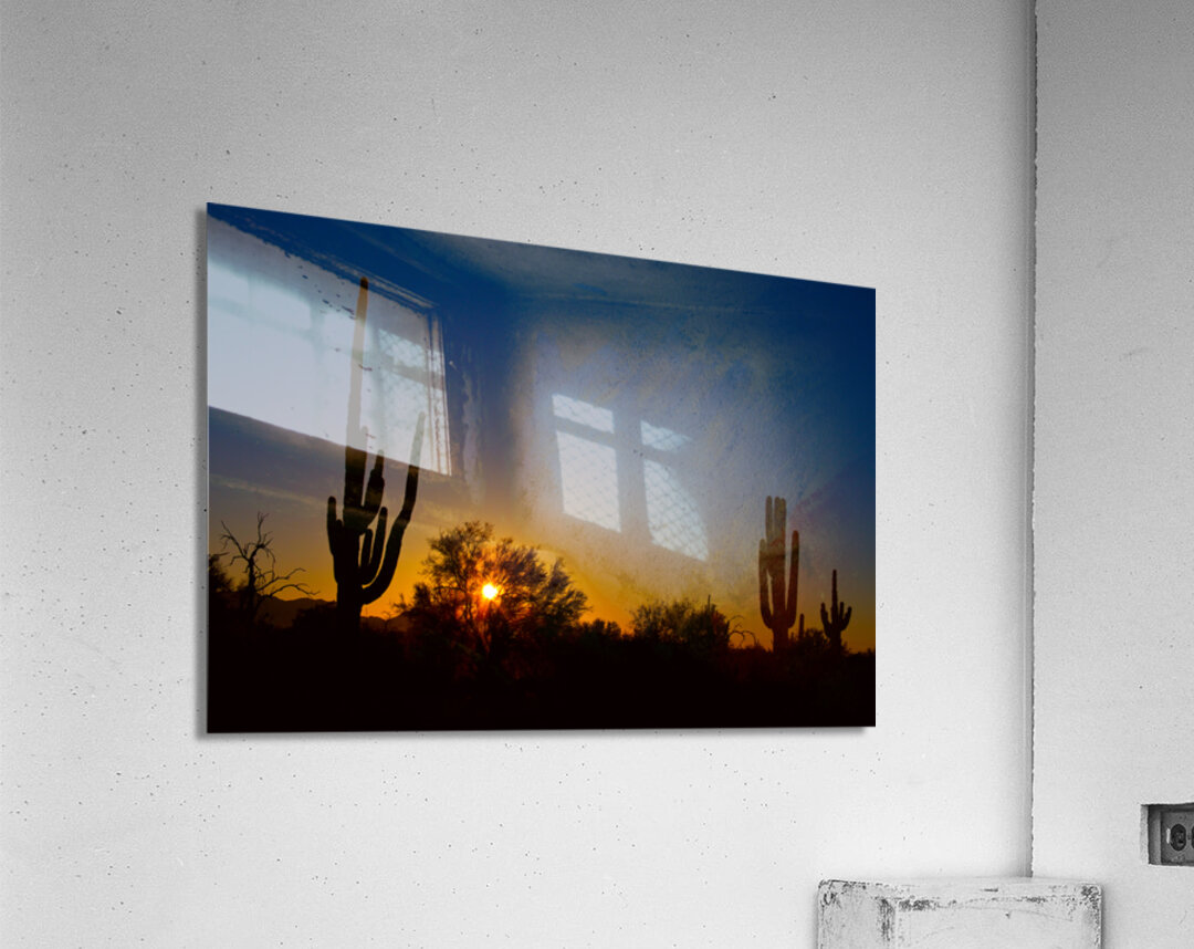 Just Another Sonoran Desert Sunrise Acrylic Print
