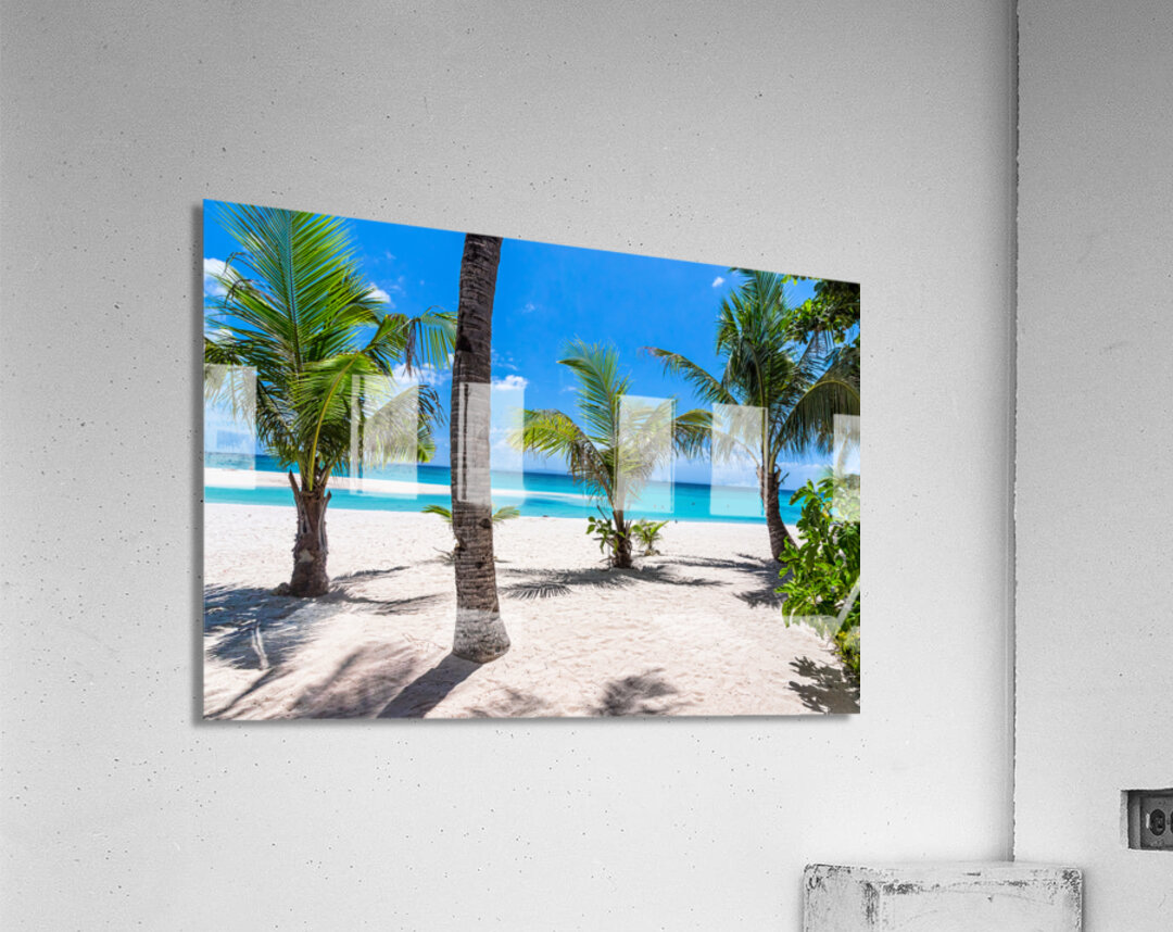 Tropical Vacation View Acrylic Print