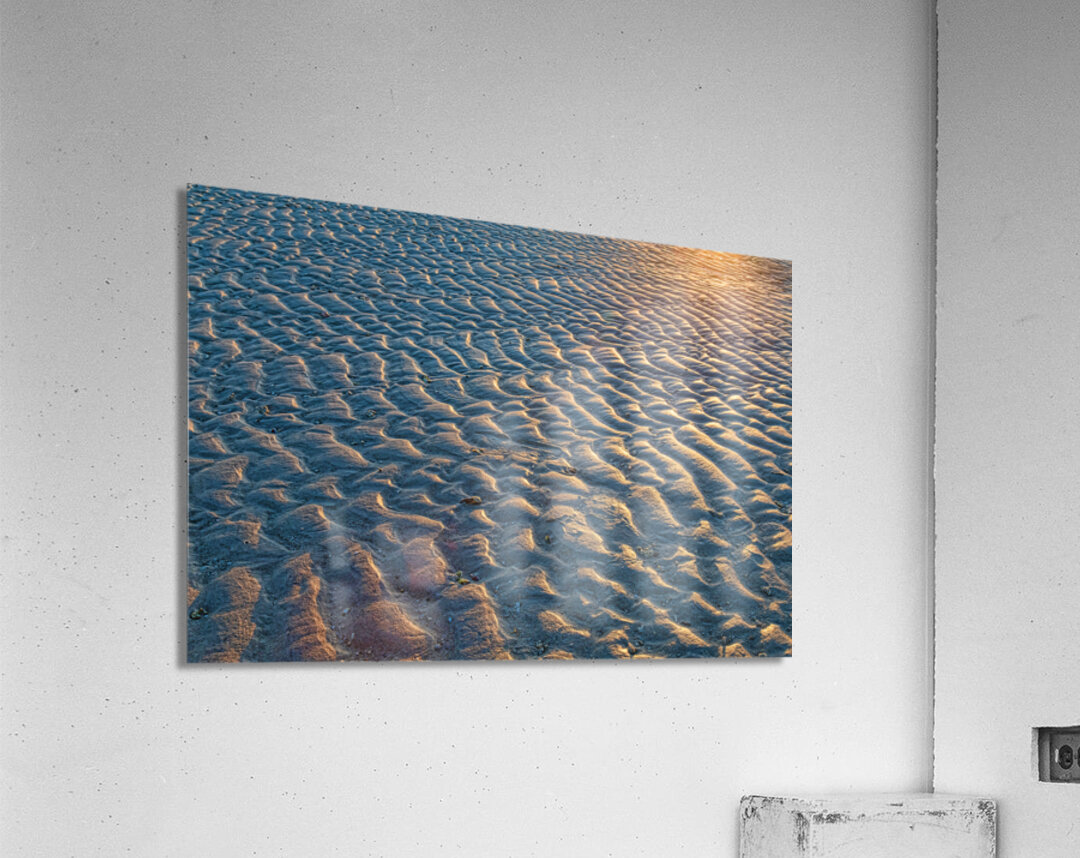 Ripples In The Sand Impression acrylique