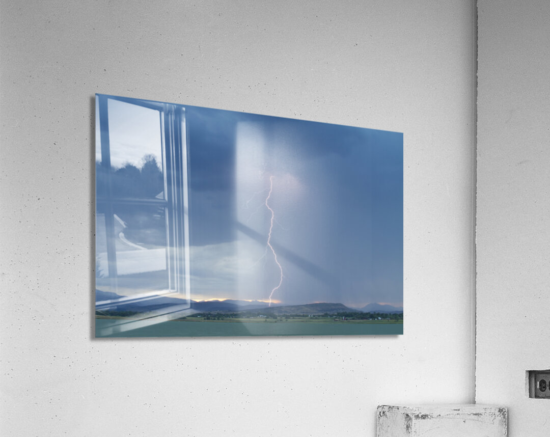 Colorado Lightning Strike Impression acrylique