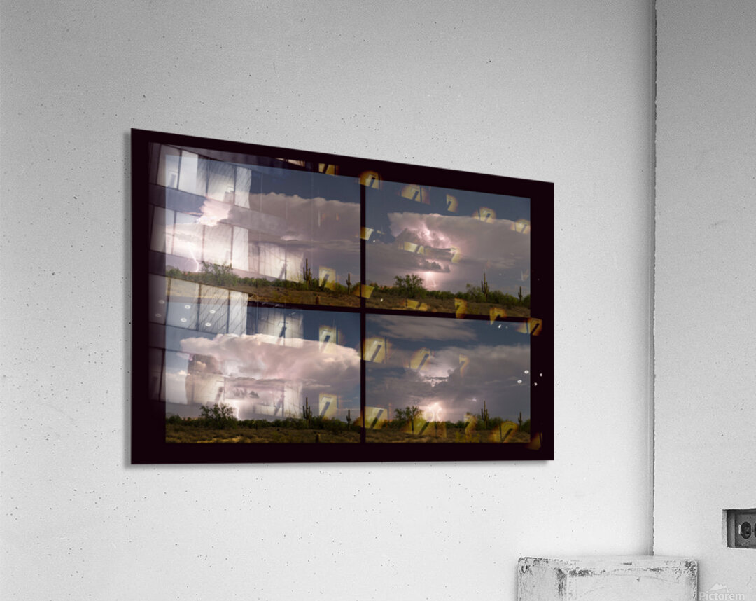 Storming Sonoran Desert Acrylic Print