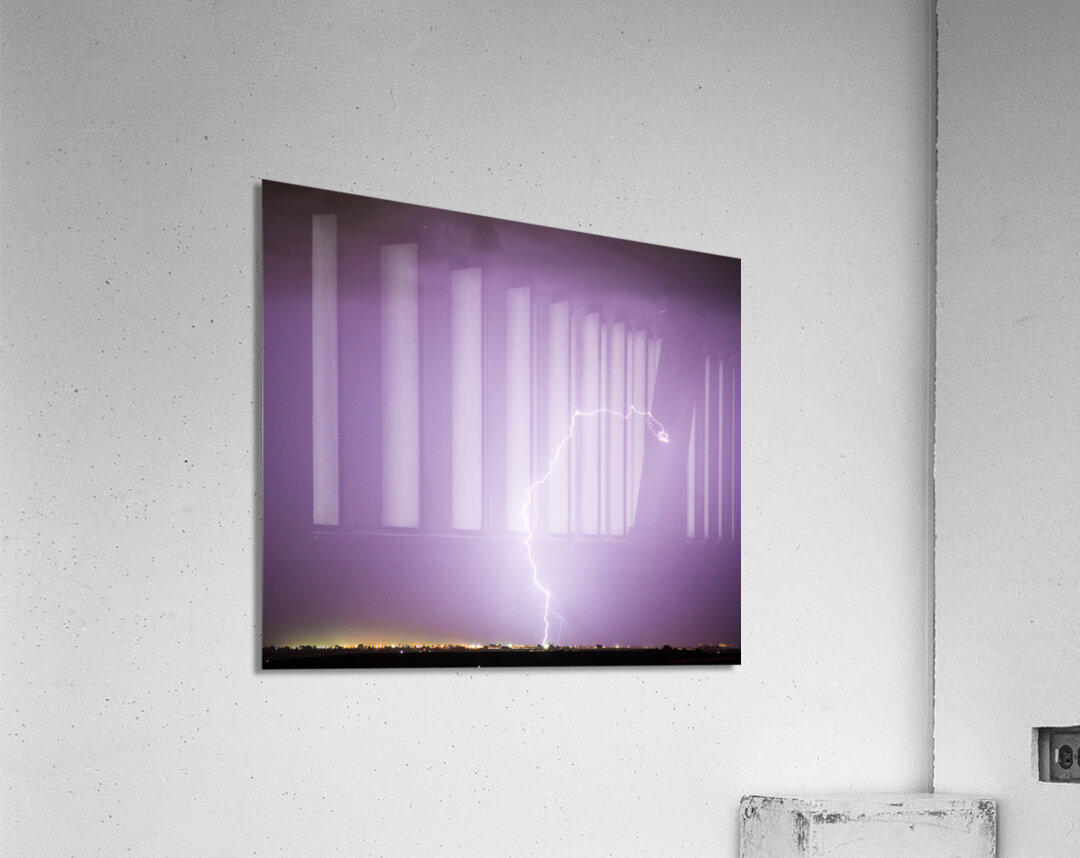 Nature Showing Face Impression acrylique