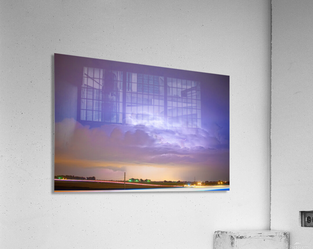 25 to 34 Intra Cloud Lightning Thunderstorm Acrylic Print