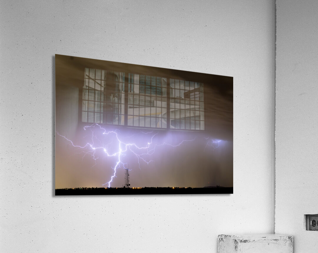 Electric Night Impression acrylique