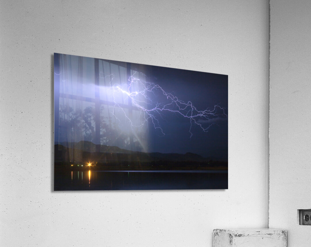 Lightning from Heaven Acrylic Print