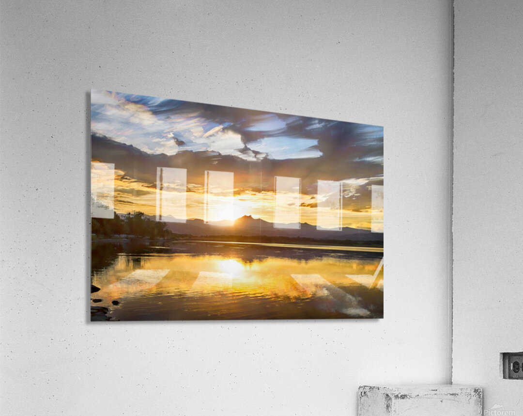 Marching On To The Night Impression acrylique