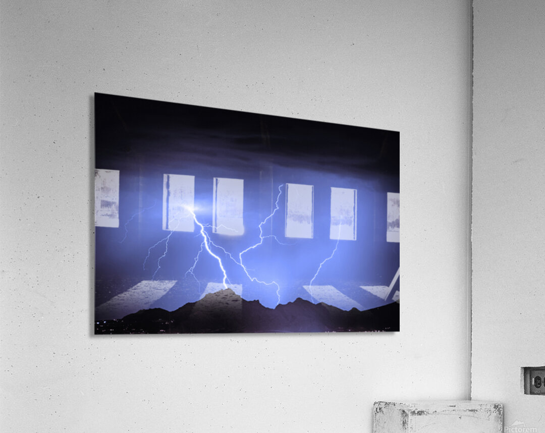 Three Strikes In the Night Acrylic Print