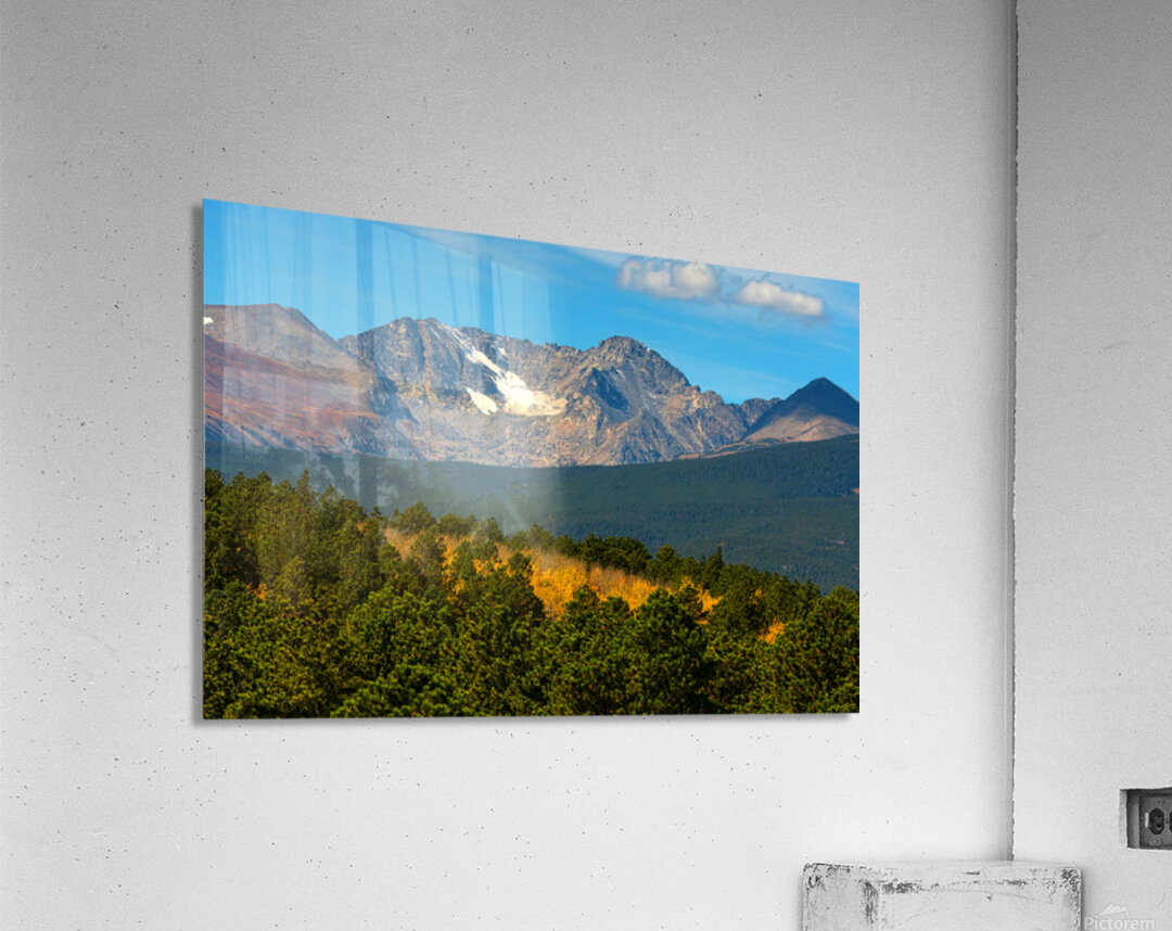 Rocky Mountain Pool of Gold Impression acrylique