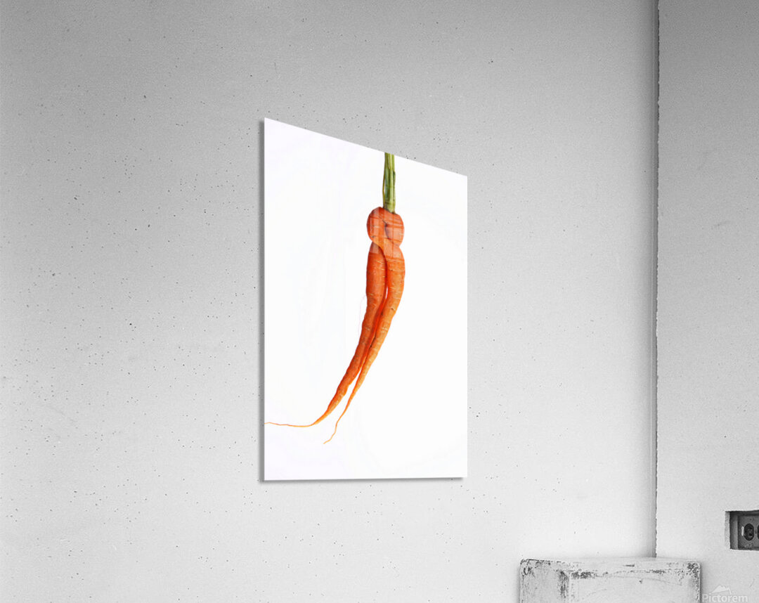 Dancing Carrot Wall Art Impression acrylique