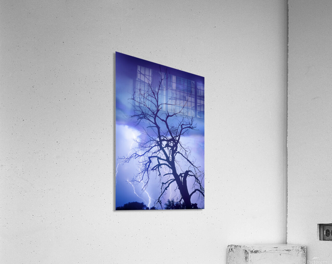 Purple Rain Over Boulder County Colorado Acrylic Print