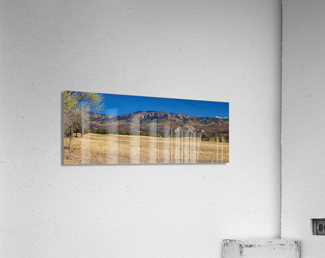 Telluride Panorama4 1  Acrylic Print 