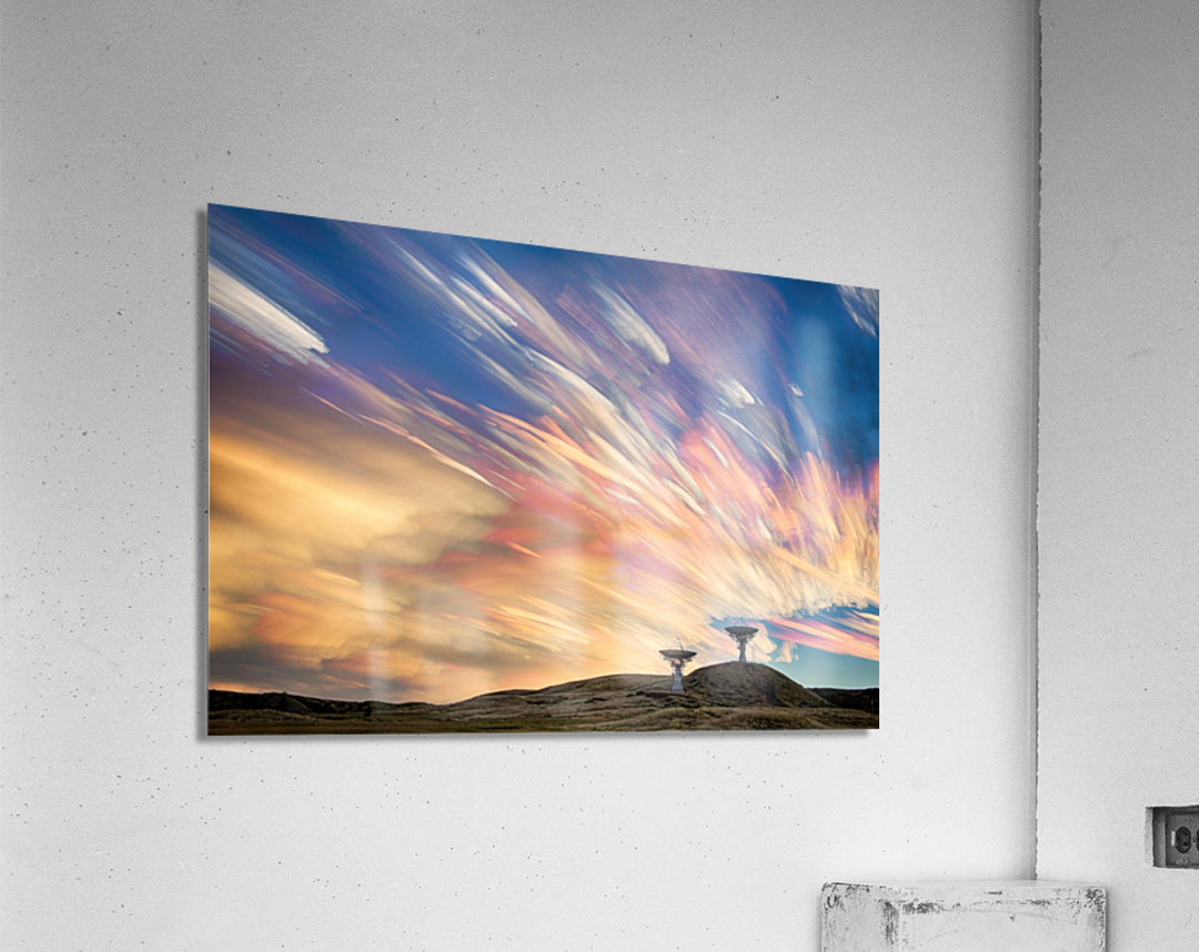 Sunset From Another Planet  Acrylic Print 