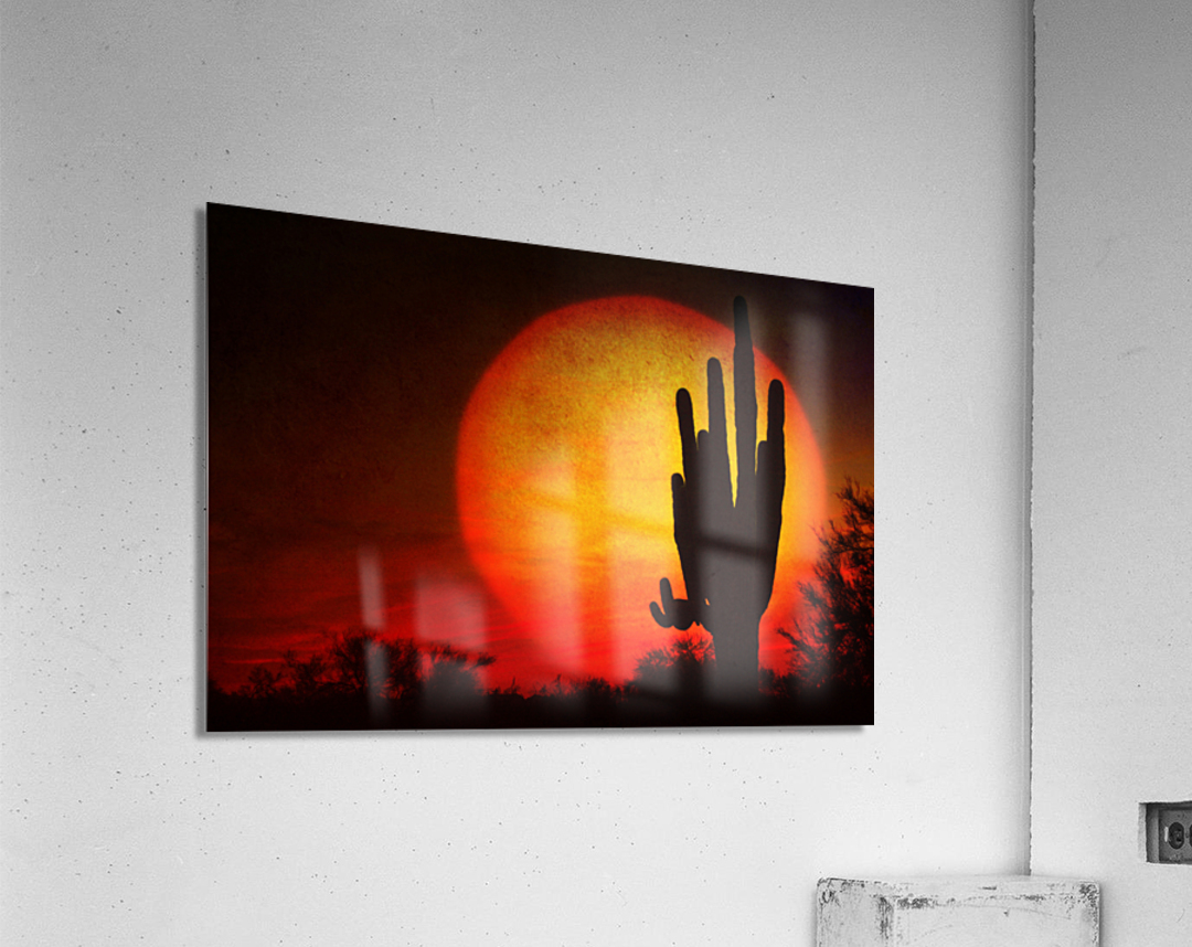 Big Southwest Sunset  Acrylic Print 