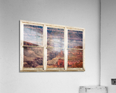 Rustic Window View Grand Canyon  Acrylic Print