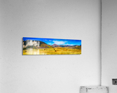 Crested Butte Panorama1  Impression acrylique