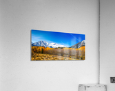 Colorado Rocky Mountain Independence Pass Fall Pano  Impression acrylique